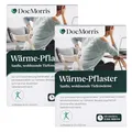 DocMorris Wärme-Pflaster Duo – 2 x Wärmepflaster (13 x 9,5 cm) – Zur Linderung von Muskel- & Gelenkschmerzen – Ohne Arzneistoffe