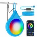 Poolbeleuchtung Unterwasser Licht RGB Magnet Wasserdichte Pool Lichter+10m Kabel