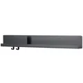 Muuto Wandregal Regal Metall schwarz 96x13cm Organizer Ablage Garderobe