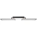 Modernes Brilliant LED Panel Bility Schwarz 36W 3000K Warmweiß schwenkbar easyD