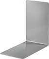 ALCO Wandhaken Alco Buchstütze Metall 85x140x140mm grau 2 Stück