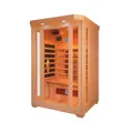 Infrarotkabine 120x105x190 cm aus kanadischem Hemlock-Holz