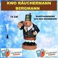 KWO RÄUCHERMANN BERGMANN - RÄUCHERFIGUR FÜR RÄUCHERKERZEN - DIE DICKEN 21505 ERZ