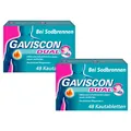 GAVISCON Dual Kautabletten mit Zweifachwirkung gegen Sodbrennen 2X48 St