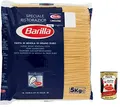 5x Pasta Barilla Linguine Ristorante Nr. 98 italienisch Nudeln 5kg pack + Italian Gourmet polpa