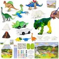 Spielzeug Kinder Geschenk Geburtstag Figuren Bastel und Malen für Kinder bis 10J