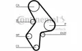 CONTITECH Zahnriemensatz mit Wasserpumpe für PEUGEOT 806 FIAT SCUDO CT1061WP3