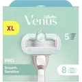 Gillette Venus Pro Smooth Sensitive Ersatzklingen 8 Stk.