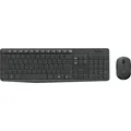 LOGITECH MK235 TASTATUR QWERTY US+MAUS 920-007931 kabellos schwarz USB