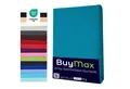 Buymax Spannbettlaken 2-er Set, Doppelpack, Bettlaken, Jersey 100% Baumwolle, Gummizug: rundum, (2 Stück), Pflegeleicht und Atmungsaktiv in Verschiedenen Farben und Größen