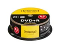 Intenso DVD-Rohling 1x25 DVD+R 8,5GB 8x Speed, Double Layer Cakebox