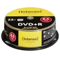 Intenso DVD-Rohling Intenso 4311144 DVD+R DL Rohling 8.5 GB 25 St. Spindel