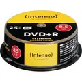 Intenso Rohling DVD+R, 8,5 GB, 8x, Double Layer, 25er Spindel