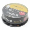 25 Intenso Rohlinge DVD+R Double Layer 8,5GB 8x Spindel