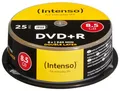 Intenso DVD+R Rohlinge Double Layer 8,5GB 25er Spindel 8x