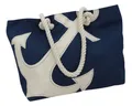 Maritime Tasche, Strandtasche, SEA-Club, 9837 - Shopper Anker