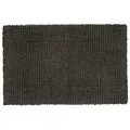 Fußmatte "Hampton", Jute Matte L 90 x 60 cm Schwarz