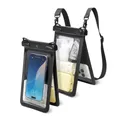 Spigen A603 wasserdichte Hülle Kompatibel mit Smartphones bis zu 6,9 Zoll