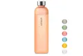 Vinsun Trinkflasche Tritan Wasserflasche 1L, Sportflasche Kohlensäure geeignet & BPA frei, Auslaufsicher, bruchsicher, geruchs- und geschmacksneutral