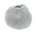 Wolle Kreativ! Lana Grossa - Meilenweit 100 Cotton Bamboo - Fb. 14 hellgrau 100g