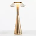 Tischleuchte Kartell, Space, Gold / Messing, für Wohnzimmer, Kunststoff, Design - 30