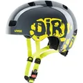 UVEX uvex kid 3 DIRTBIKE GREY-LIME DIRTBIKE GREY-LIME 55 - Grau
