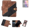 K-S-Trade Handyhülle für TCL 501, Handyhülle Schutzhülle Bookstyle Case Klapphülle Cover Hülle