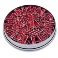 STÄDTER Ausstecher Buchstaben Set, 26-teilig, Alphabet Ausstechformen für Teig, Fondant oder Marzipan, kreative Backzubehör aus Weißblech, nicht spülmaschinengeeignet