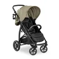 hauck Rapid 4D Air, Olive Grün - Kinderwagen mit Luftreifen hinten & Gummiräder vorne ab Geburt bis 22 kg - mit Liegefunktion, UPF 50+, Schnell Klappbar, Becherhalter, Höhenverstellbar