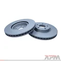2x Maxgear 19-1332MAX Bremsscheibe 300 mm für Ford Mondeo IV Volvo Land Rover
