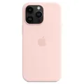 Silikon-Case MagSafe für das Apple iPhone 14 Pro Max - Chalk Pink
