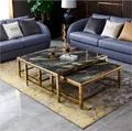 Doppel Couchtisch Kaffeetisch Beistelltisch Design Wohnzimmertisch Tische Set 2x
