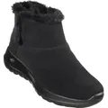 Skechers On-The-Go Joy - Bundle Up - Schwarz / Schwarz Wildleder Größe: 36 Normal - Schwarz - 36