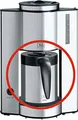Melitta Linea Unica Therm kanne, metallic