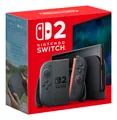 Nintendo Switch 2, Nintendo Switch 2, Schwarz, Analog / Digital, D-Pad, Home button, Menü-Taste, Power-Taste, Tasten, LCD