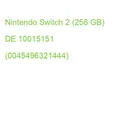 Nintendo Switch 2 (256 GB) DE 10015151 (0045496321444)