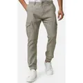 Indicode Leinenhose Herren Booth Sommerhose Leinen Herrenhose mit 6 Taschen, 55% Leinen beige L