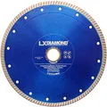 LXDIAMOND Diamant-Trennscheibe 200mm x 25,4mm Premium Diamantscheibe für Fliesen Feinsteinzeug Bodenfliesen Kreamik Natursteinfliesen Klinkerriemchen - extra dünn für exakte Schnitte 200 mm