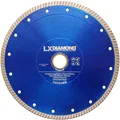 LXDIAMOND Diamant-Trennscheibe Fliesen 200mm x 25,4mm Feinsteinzeug Keramik dünn