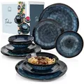 Sänger Tafelservice, Dunkelblau, Keramik, 12-teilig, 35.4x33x36.29 cm, kratzfest, Essen & Trinken, Geschirr, Geschirr-Sets, Tafelservice