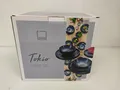 SÄNGER Steingut Geschirrset Tokio, Tafelservice Premium Design 12 teilig Neu.