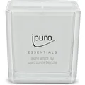 ipuro ESSENTIALS Duftkerze White Lily  125g