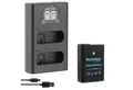 Blumax Akku + Lader für Nikon EN-EL14 1050 mAh (7,4V) Kamera-Ladegerät