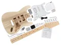 Rocktile E-Gitarre "Do-it-yourself" DIY Bausatz, PST-Style, Korpus: Paulownia - Hals: Ahorn geschraubt - Griffbrett: Ahorn