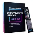Elektrolyte Sticks NIGHT-OUT – 20 Sticks Grapefruit-Geschmack – Elektrolyt Pulver mit 1336mg Elektrolyten – mit Cholin für die Leberfunktion* – inkl. Antioxidantien* – vegan