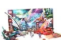 LEGO NINJAGO Duell der Katamarane 71748 in OVP mit Anleitung und Extra-Parts gut