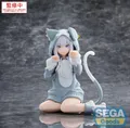 Re: Zero Startleben in einer anderen Welt Yumemirize PVC -Statue Emilia Mofumofu