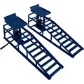 Auffahrrampe 2x Hydraulischem Wagenheber 3t 3000kg Höhenverstellbar Auto Pkw Kfz