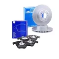 ATE Kit Belüftete Bremsscheiben + Vordere Bremsbeläge Kit 425145 + 607184