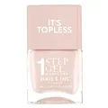 Nails Inc Topless Renee (pink) – Gel-Nagellack ohne UV – 1-Schritt-Maniküre mit bis zu 8 Tagen Halt – Schnelltrocknend, vegan & 21-free – Nagellack Set für Kinder & Erwachsene, ohne Base/Top Coat
